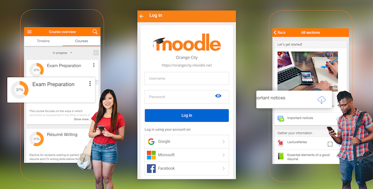 мобильное приложение Moodle